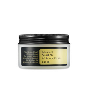 COSRX Advanced Snail 92 All In One Cream one of the best moisturisers for dry and sensitive skin