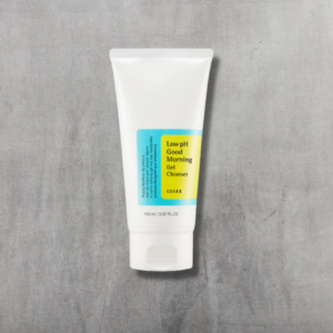 Tube of the cosrx low ph morning gel cleanser: the first step to prep your skin for flawless make up