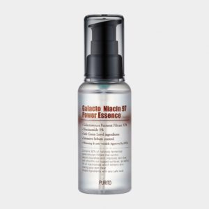 Pump bottle of the purito galacto niacin 97 power essence: One of the Best Korean skincare products 