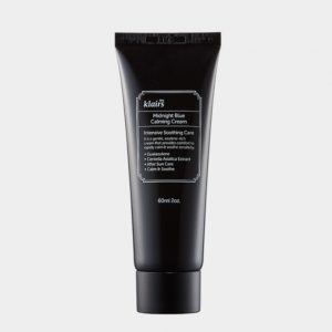 black tube of the klairs midnight blue calming cream: One of the Best Korean skincare products 
