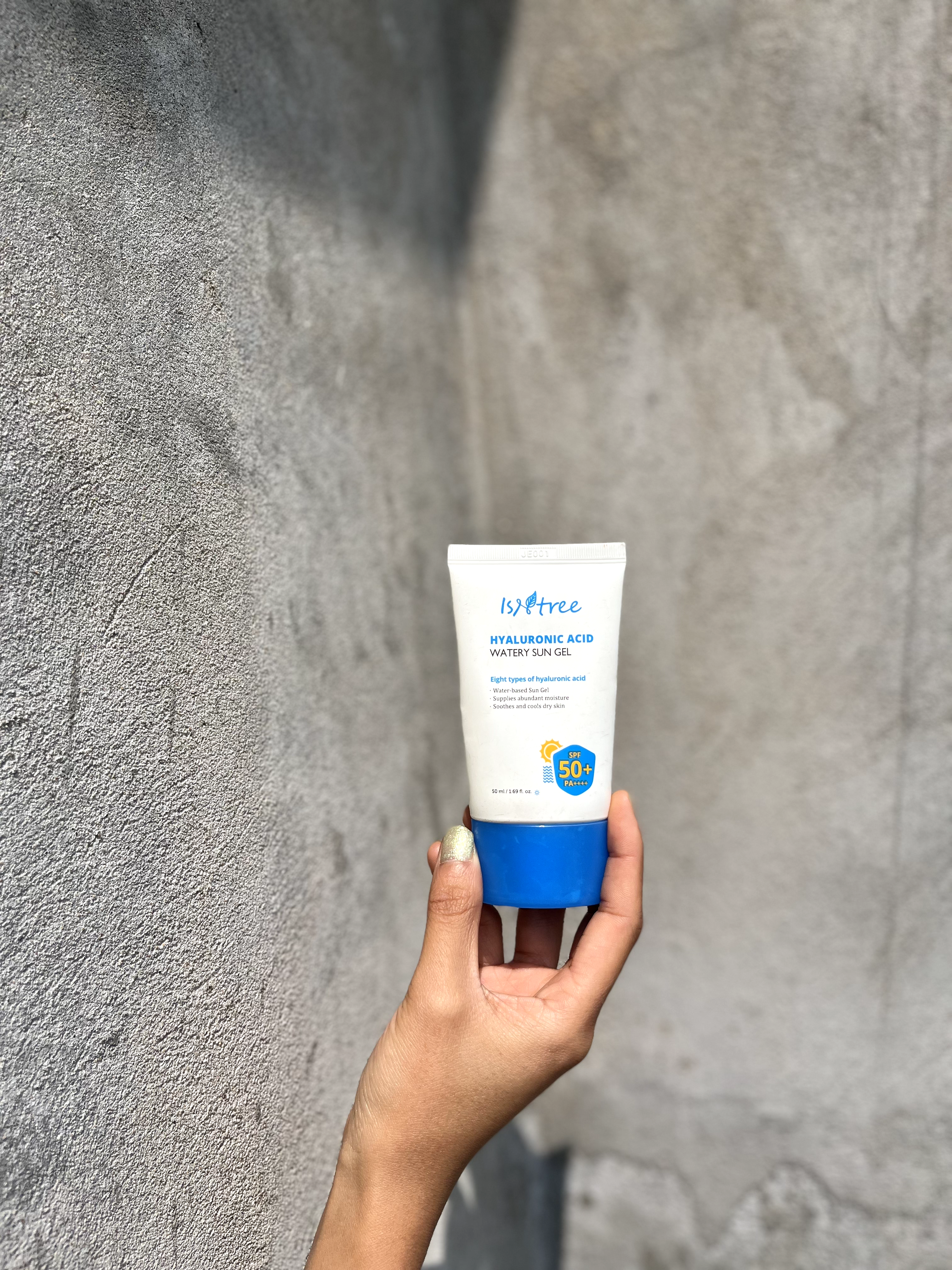 One of the Isntree Hyaluronic Acid Sunscreens : Watery Sun Gel