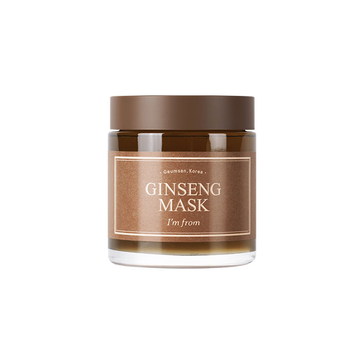 Jar of the i'm from ginseng mask: one of the Best K-Beauty Masks For Dull-Looking Skin