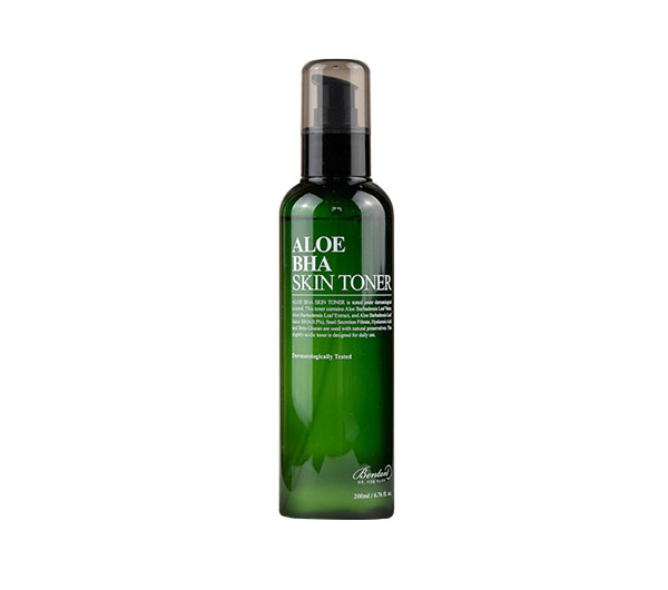 Aloe BHA skin toner: One of the Top 9 Korean Skincare Products for Acne