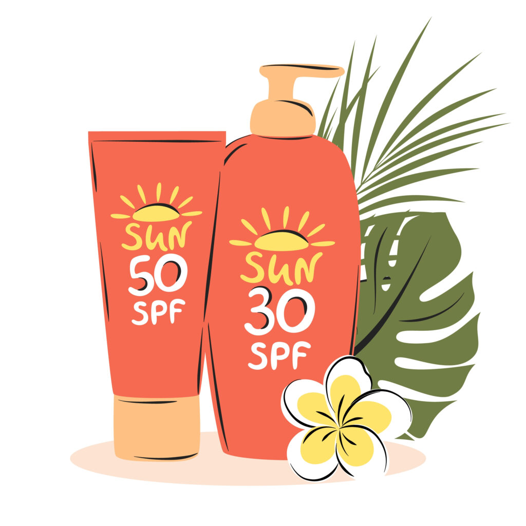 image showing sunscreens