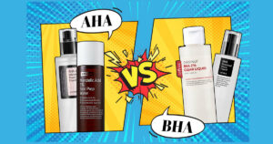 creative image of AHA versus BHA